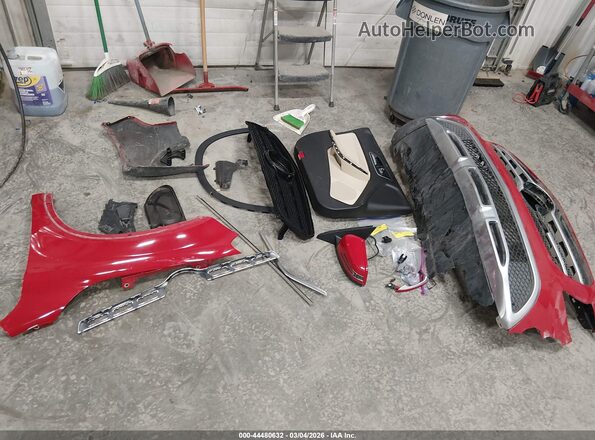 WDCTG4GB8KU019554 2019 MERCEDES-BENZ GLA 250 Red Instrument cluster view