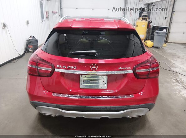 WDCTG4GB8KU019554 2019 MERCEDES-BENZ GLA 250 Red 