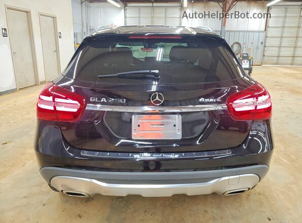 WDCTG4GB9KJ592013 2019 MERCEDES-BENZ GLA Black უკანა ხედი