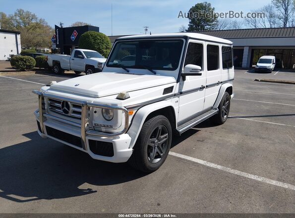 WDCYC3KF8GX246187 2016 MERCEDES-BENZ G 550 White Առջևի ձախ երեք քառորդ տեսարան