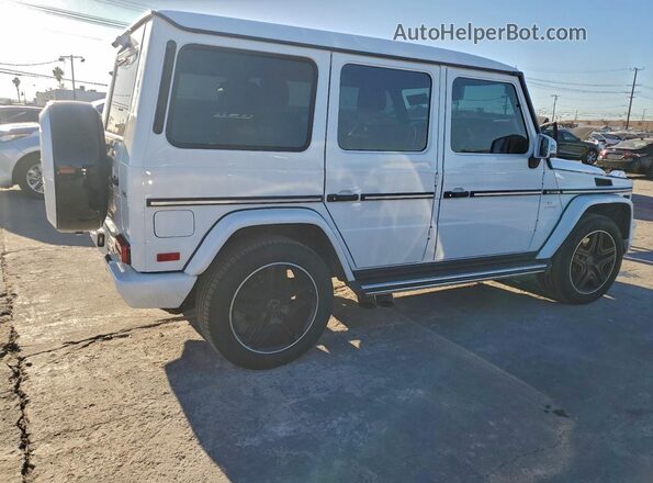 WDCYC7DF1HX266156 2017 MERCEDES-BENZ G-CLASS White Передня права чверть