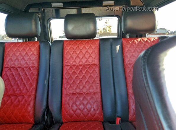 WDCYC7DF1HX266156 2017 MERCEDES-BENZ G-CLASS White Вид задньої частини салону