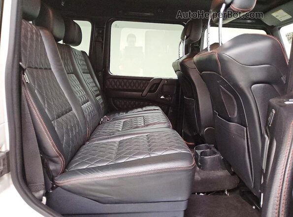 WDCYC7DF1HX275391 2017 MERCEDES-BENZ G-CLASS White უკანა სალონის ხედი
