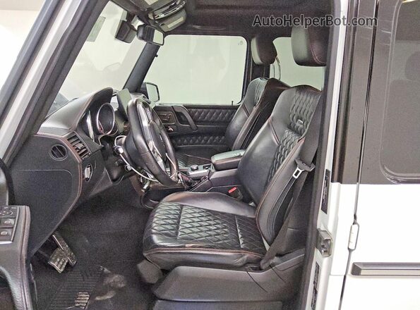 WDCYC7DF1HX275391 2017 MERCEDES-BENZ G-CLASS White წინა სალონის ხედი