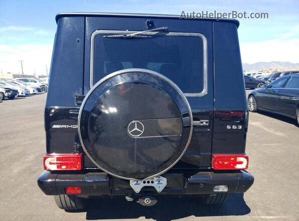 WDCYC7DF1HX276993 2017 MERCEDES-BENZ G-CLASS Black უკანა ხედი