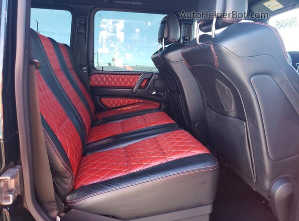 WDCYC7DF1HX276993 2017 MERCEDES-BENZ G-CLASS Black უკანა სალონის ხედი