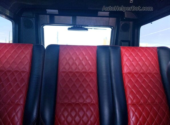 WDCYC7DF1HX276993 2017 MERCEDES-BENZ G-CLASS Black უკანა სავარძლების ხედი