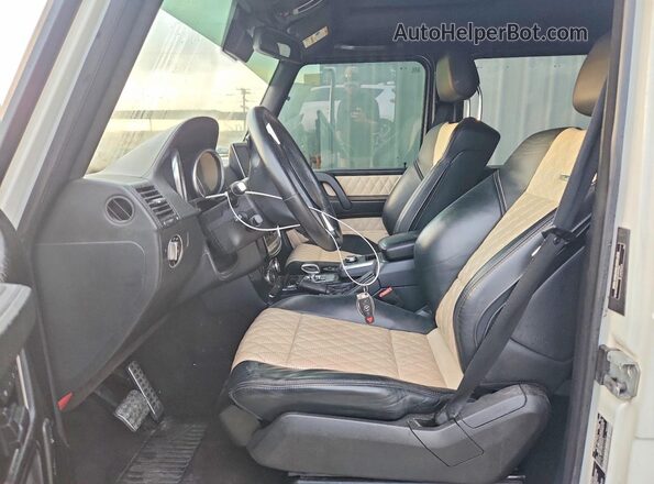 WDCYC7DF4GX243761 2016 MERCEDES-BENZ G-CLASS White Սալոնի դիմացի տեսք
