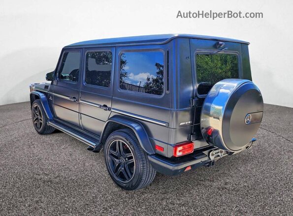 WDCYC7DF6HX275287 2017 MERCEDES-BENZ G-CLASS Black Задня права чверть