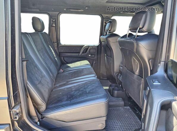 WDCYC7DF6HX275287 2017 MERCEDES-BENZ G-CLASS Black Вид ззаду