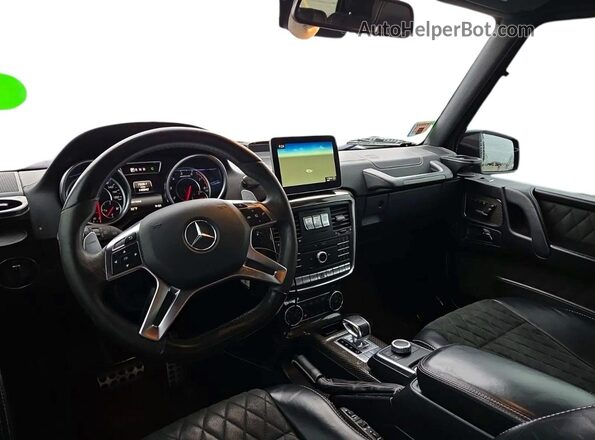 WDCYC7DF6HX275287 2017 MERCEDES-BENZ G-CLASS Black Вид щитка приладів