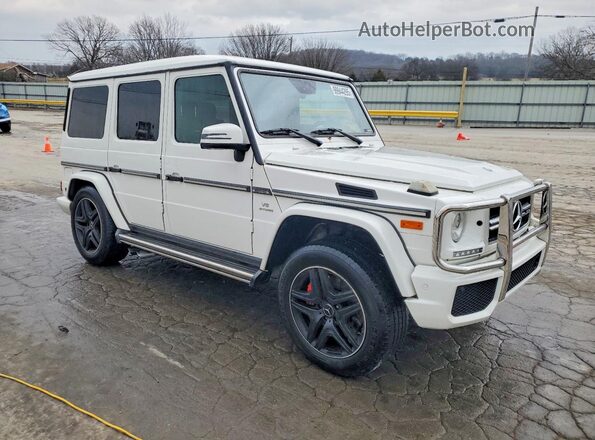 WDCYC7DH3JX292345 2018 MERCEDES-BENZ G-CLASS White Передня права чверть