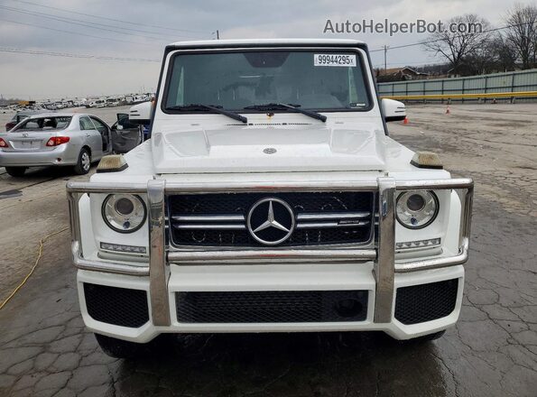 WDCYC7DH3JX292345 2018 MERCEDES-BENZ G-CLASS White Вид спереду