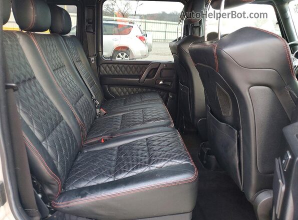 WDCYC7DH3JX292345 2018 MERCEDES-BENZ G-CLASS White Вид задньої частини салону