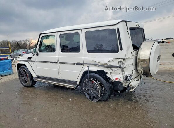 WDCYC7DH3JX292345 2018 MERCEDES-BENZ G-CLASS White Задня ліва чверть