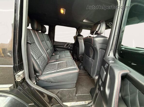 WDCYC7DH5JX287258 2018 MERCEDES-BENZ G-CLASS Black უკანა ხედი