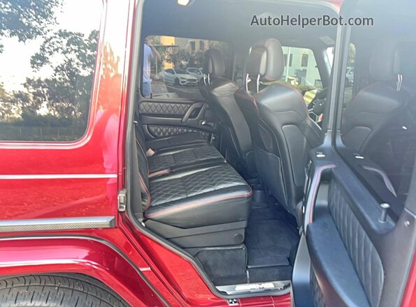 WDCYC7DH5JX295246 2018 MERCEDES-BENZ G-CLASS Бордовый Вид сзади