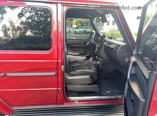 WDCYC7DH5JX295246 2018 MERCEDES-BENZ G-CLASS Бордовый Вид спереди