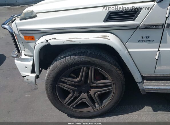 WDCYC7DH8JX285469 2018 MERCEDES-BENZ AMG G 63 White Widok z przodu