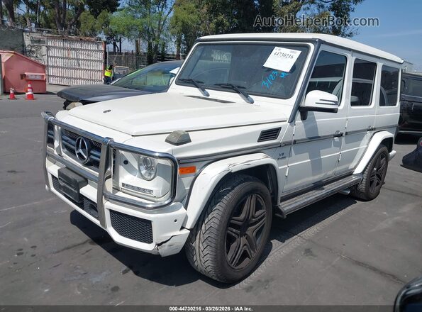 WDCYC7DH8JX285469 2018 MERCEDES-BENZ AMG G 63 White Przód lewy