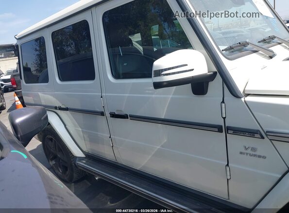 WDCYC7DH8JX285469 2018 MERCEDES-BENZ AMG G 63 White Widok wnętrza z tyłu