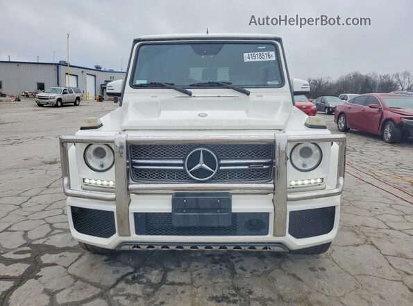 WDCYC7FF6GX244794 2016 MERCEDES-BENZ G-CLASS White წინა ხედი