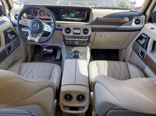 WDCYC7HJ3KX308316 2019 MERCEDES-BENZ G-CLASS Black Dashboard view