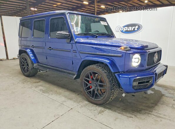 WDCYC7HJ8KX302009 2019 MERCEDES-BENZ G-CLASS Blue Przód prawy