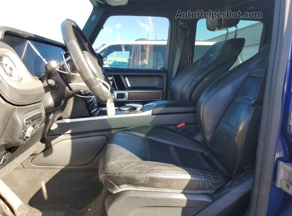 WDCYC7HJ8KX302009 2019 MERCEDES-BENZ G-CLASS Blue Widok wnętrza z przodu