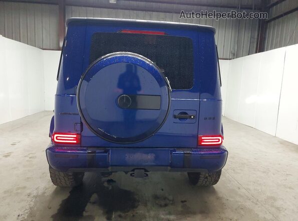 WDCYC7HJ8KX302009 2019 MERCEDES-BENZ G-CLASS Blue Widok z tyłu