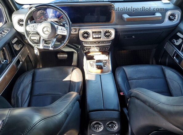 WDCYC7HJ8KX302009 2019 MERCEDES-BENZ G-CLASS Blue Widok deski rozdzielczej