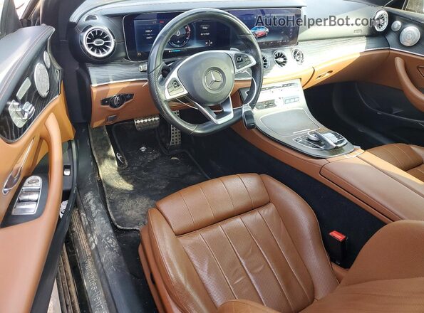 WDD1J6FB0JF025658 2018 MERCEDES-BENZ E Black Widok deski rozdzielczej