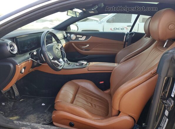 WDD1J6FB0JF025658 2018 MERCEDES-BENZ E Black Widok wnętrza z przodu