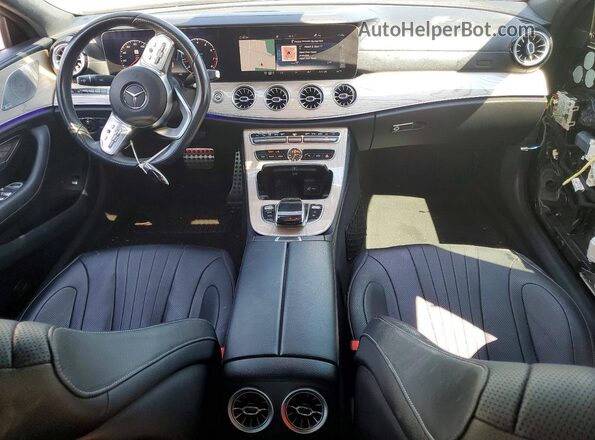 WDD2J5JB0KA020464 2019 MERCEDES-BENZ CLS-CLASS Black წინა პანელის ხედი