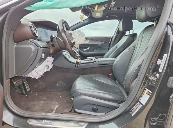 WDD2J5KB3LA052129 2020 MERCEDES-BENZ CLS-CLASS Gray წინა სალონის ხედი