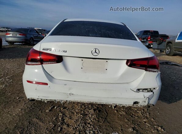 WDD3G4EB0KW020779 2019 MERCEDES-BENZ A White Rear view