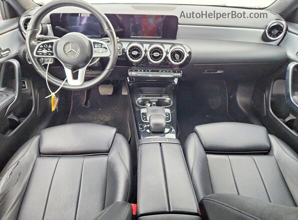 WDD3G4EB2KW016961 2019 MERCEDES-BENZ A White Առջևի վահանակի տեսք