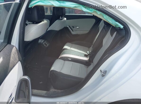 WDD3G4EB3KW022316 2019 MERCEDES-BENZ A 220 White Vista de la etiqueta del VIN
