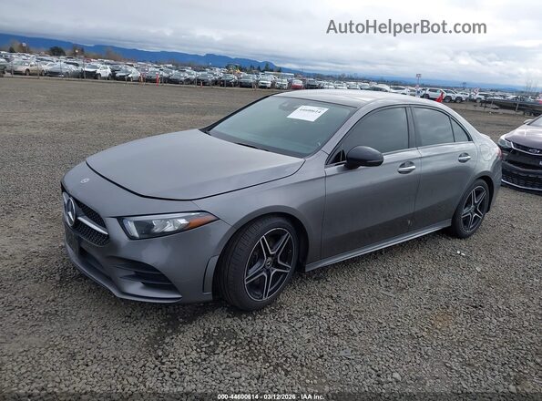 WDD3G4EB5KW001998 2019 MERCEDES-BENZ A 220 Gray Առջևի ձախ երեք քառորդ տեսարան