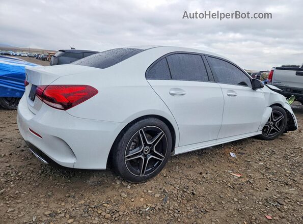 WDD3G4EB5KW022303 2019 MERCEDES-BENZ A White 