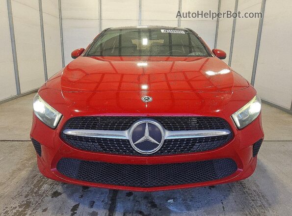 WDD3G4EB8KW025941 2019 MERCEDES-BENZ A Red 
