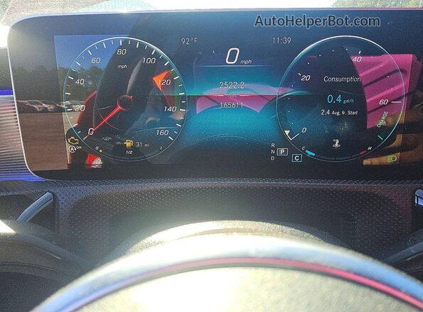 WDD3G4EB8KW025941 2019 MERCEDES-BENZ A Red 