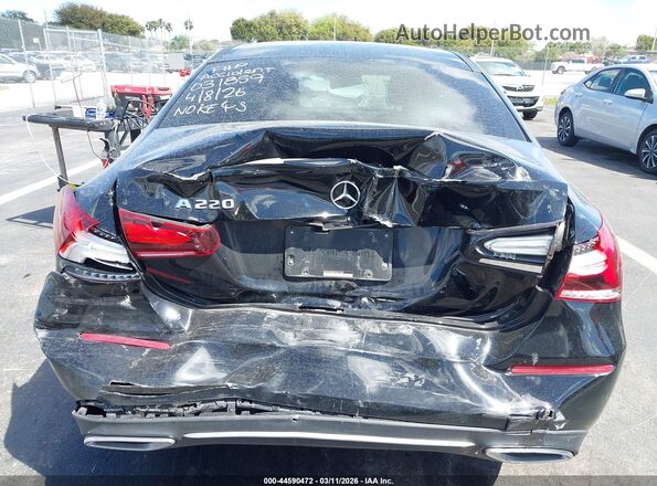 WDD3G4EB9KW031859 2019 MERCEDES-BENZ A 220 Black Widok z przodu