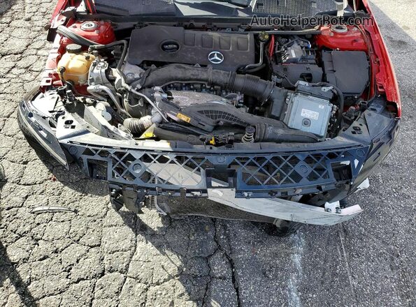 WDD3G4EBXLW039003 2020 MERCEDES-BENZ A Red Սալոնի հետևի տեսք