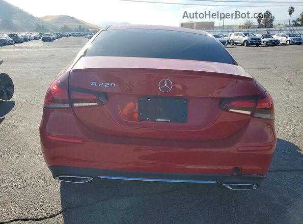WDD3G4EBXLW039003 2020 MERCEDES-BENZ A Red Հետևի տեսք