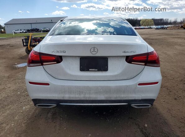 WDD3G4FB0LW037761 2020 MERCEDES-BENZ A White 
