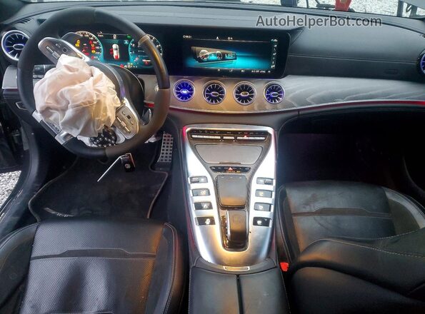 WDD7X8JB8KA001330 2019 MERCEDES-BENZ AMG Black Dashboard view