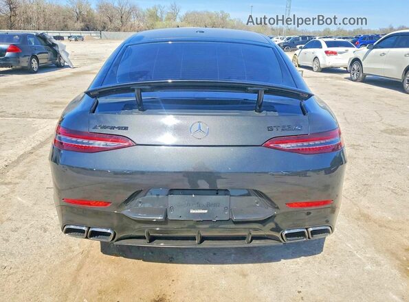WDD7X8KB3KA005736 2019 MERCEDES-BENZ AMG Charcoal Rear view