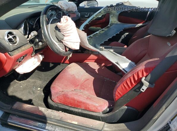 WDDJK6GA2HF043527 2017 MERCEDES-BENZ SL Silver Widok wnętrza z przodu