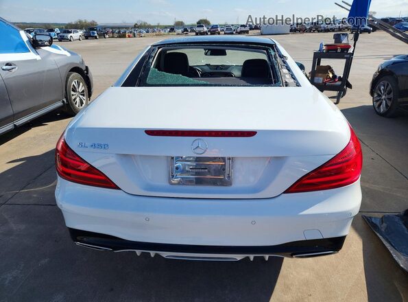 WDDJK6GA2KF056866 2019 MERCEDES-BENZ SL White Вид ззаду